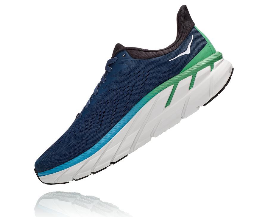 Tenis Hoka One One Hombre Azul Marino - Clifton 7 - ASPF91506